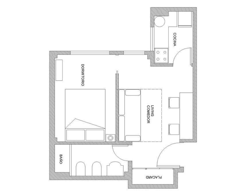 Dpto 2 Amb Cerca De La Playa En Apartment